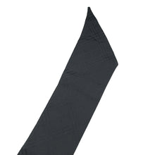 Burberry Black Checked Pointed-Tip Scarf