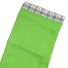 Burberry Green Nova Check Silk Scarf