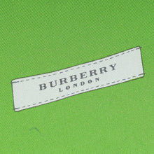 Burberry Green Nova Check Silk Scarf