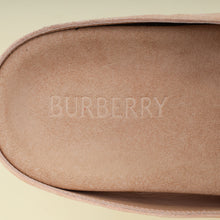Burberry Bicolor Check Urchin Clogs 40