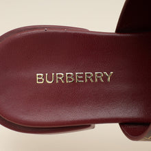 Burberry Dark Maroon Myla Sandals 37.5