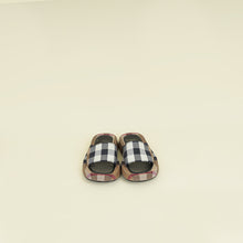 Burberry Beige Multicolor Buckingham Slides Sandal 36