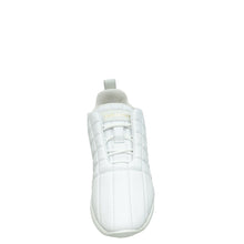 Burberry White Axburton Low-top Quilted Sneakers 37.5