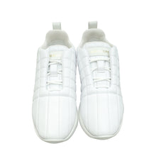 Burberry White Axburton Low-top Quilted Sneakers 37.5
