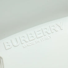 Burberry White Axburton Low-top Quilted Sneakers 37.5