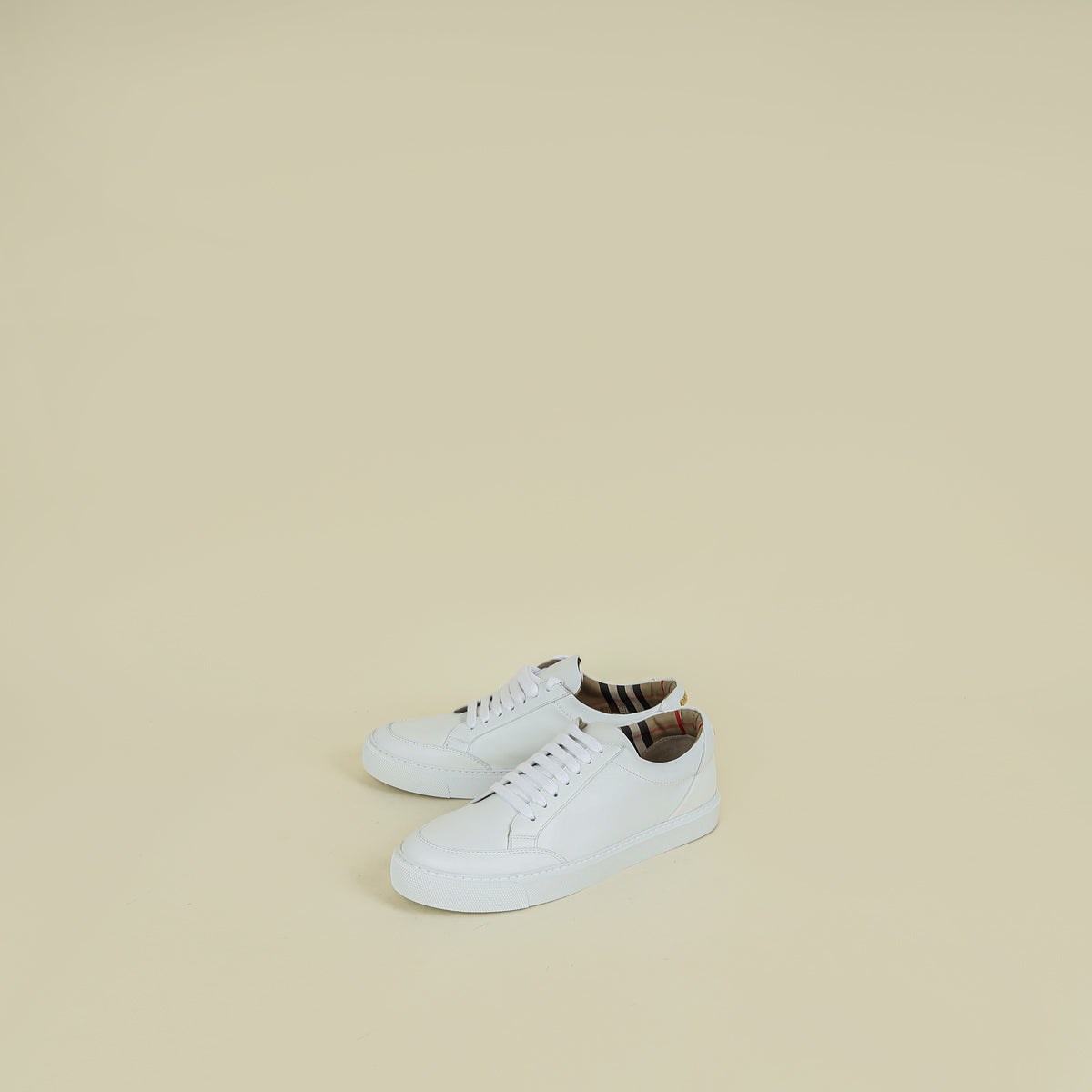 Burberry White New Salmond Sneaker 38