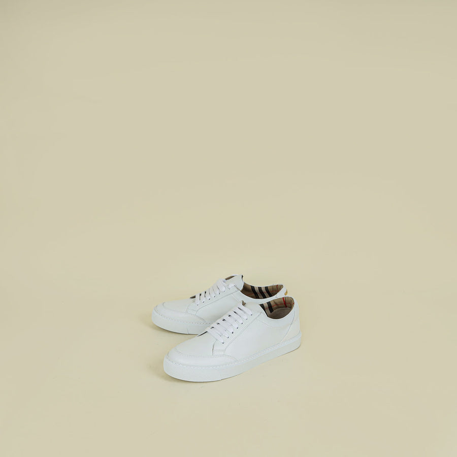 Burberry White New Salmond Sneaker 38