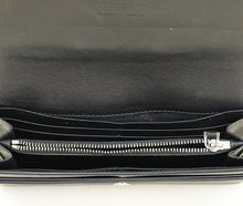 Burberry Bicolor Nova Check Buckle Sequins Continental Wallet