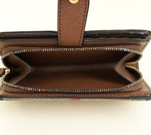 Burberry Bicolor House Check Hampstead French Wallet