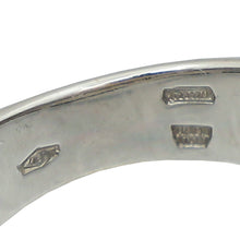 Bvlgari 18K White Gold Parentesi Revolution Diamond Ring 53