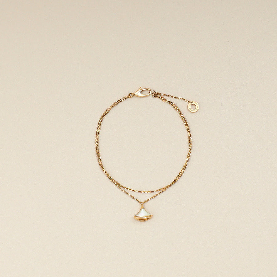 Bvlgari 18K Rose Gold MOP Divas’ Dream Bracelet