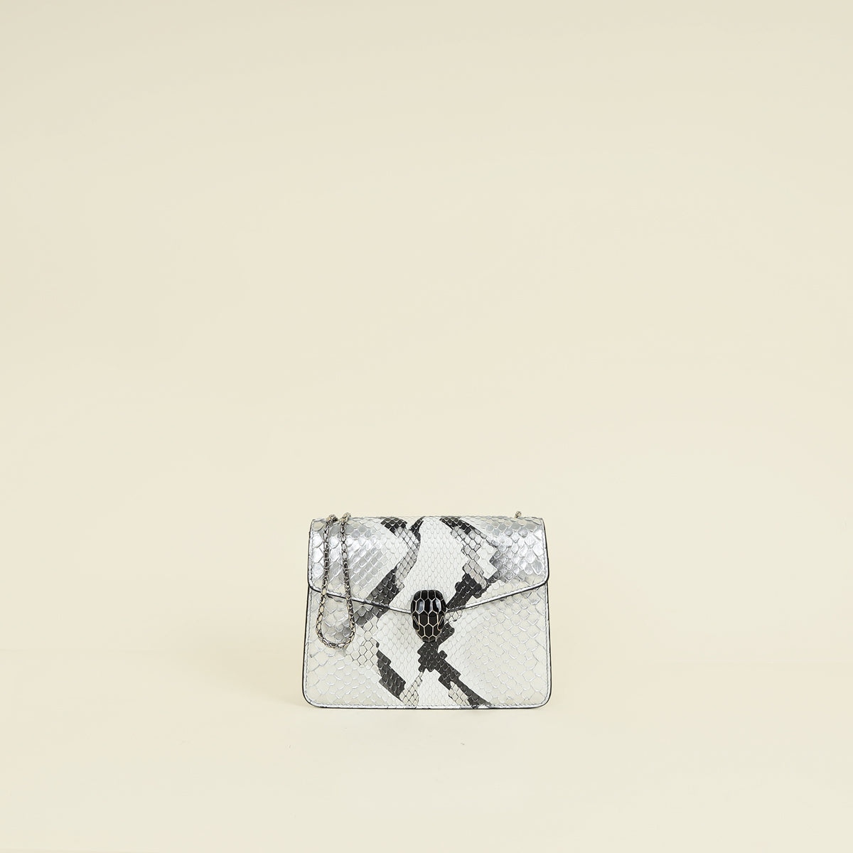 Bvlgari Tricolor Python Serpenti Forever Small Crossbody Bag
