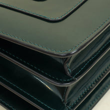 Bvlgari Emerald Green Serpenti Forever Top Handle Small Bag