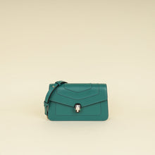 Bvlgari Green Serpenti Forever Chain Wallet