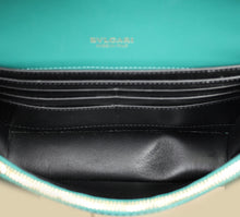 Bvlgari Green Serpenti Forever Chain Wallet