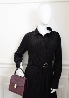 Bvlgari Violet Serpenti Forever Top Handle Bag