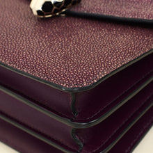 Bvlgari Violet Serpenti Forever Top Handle Bag