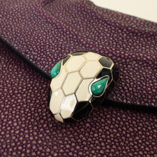 Bvlgari Violet Serpenti Forever Top Handle Bag