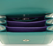Bvlgari Emerald Green Serpenti Forever Medium Top Handle Shoulder Bag
