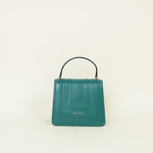 Bvlgari Emerald Green Serpenti Forever Medium Top Handle Shoulder Bag