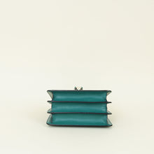 Bvlgari Emerald Green Serpenti Forever Medium Top Handle Shoulder Bag