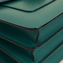 Bvlgari Emerald Green Serpenti Forever Medium Top Handle Shoulder Bag