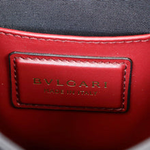 Bvlgari Burgundy Serpenti Forever Top Handle Shoulder Bag