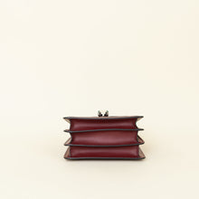 Bvlgari Burgundy Serpenti Forever Top Handle Shoulder Bag