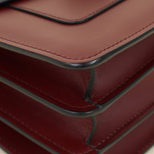 Bvlgari Burgundy Serpenti Forever Top Handle Shoulder Bag