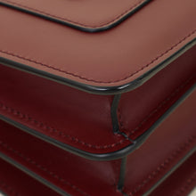 Bvlgari Burgundy Serpenti Forever Top Handle Shoulder Bag