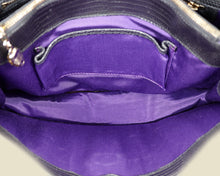 Bvlgari Grey Serpenti Forever Flap Shoulder Bag