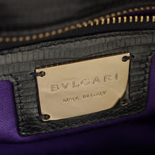 Bvlgari Grey Serpenti Forever Flap Shoulder Bag