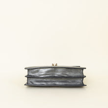 Bvlgari Grey Serpenti Forever Flap Shoulder Bag