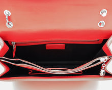 Bvlgari Red Serpenti Forever Large Shoulder Bag
