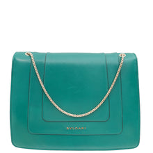 Bvlgari Green Serpenti Forever Large Flap Bag