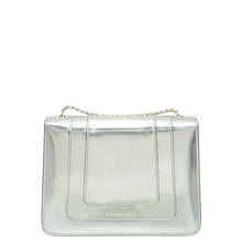 Bvlgari Silver Grey Serpenti Forever Small Crossbody Bag