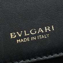Bvlgari Black Serpenti Forever Chain Top Handle Flap Small Bag
