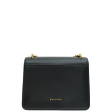 Bvlgari Black Serpenti Forever Chain Top Handle Flap Small Bag