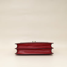 Bvlgari Dark Red Serpenti Forever Flap Shoulder Bag
