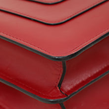 Bvlgari Dark Red Serpenti Forever Flap Shoulder Bag