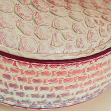Bvlgari Pink Multicolor Serpenti Ellipse Python Micro Chain Shoulder Crossbody Bag