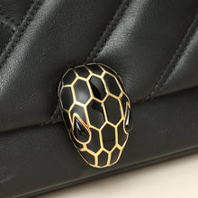 Bvlgari Black Serpenti Cabochon Small Shoulder Bag