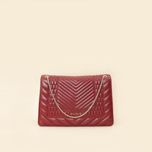 Bvlgari Burgundy Serpenti Forever Quilted Scaglie Flap Medium Bag