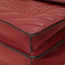 Bvlgari Burgundy Serpenti Forever Quilted Scaglie Flap Medium Bag