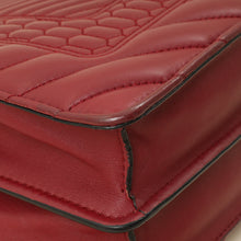 Bvlgari Burgundy Serpenti Forever Quilted Scaglie Flap Medium Bag