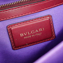 Bvlgari Burgundy Serpenti Forever Top Handle Bag