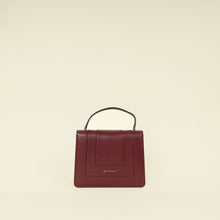 Bvlgari Burgundy Serpenti Forever Top Handle Bag