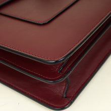 Bvlgari Burgundy Serpenti Forever Top Handle Bag