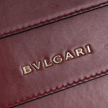 Bvlgari Burgundy Serpenti Forever Top Handle Bag