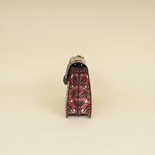 Bvlgari Pink Multicolor L.E Serpenti Forever Python Flap Bag